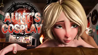 Caught by GoGo: Aunt Cass cosplays Maria