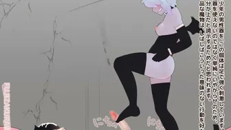 Femdom Footjob Semen Draining