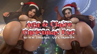 Ada & Claire – Christmas Eve [NO WM][Blacked][AXEN][4K60FPS]