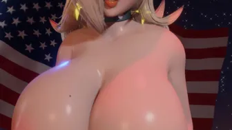 4th of July (Futanari/Nude)