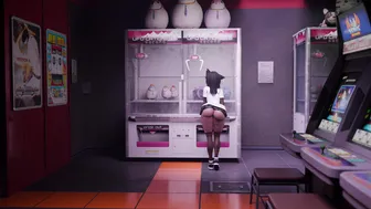 Sanae at the Arcade [Fishman_Anim]