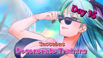 [Animated and Voiced JOI] Succubus Degenerate Training Day 15 [Femdom, Humiliation]